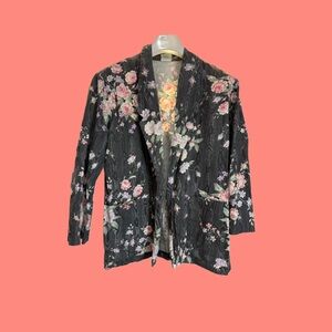 Sweet vintage 80’s cotton blazer medium Mr Remo of California